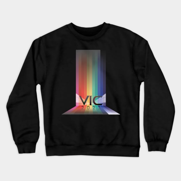 VIC logo 4 Crewneck Sweatshirt by SFI 2023 VIC